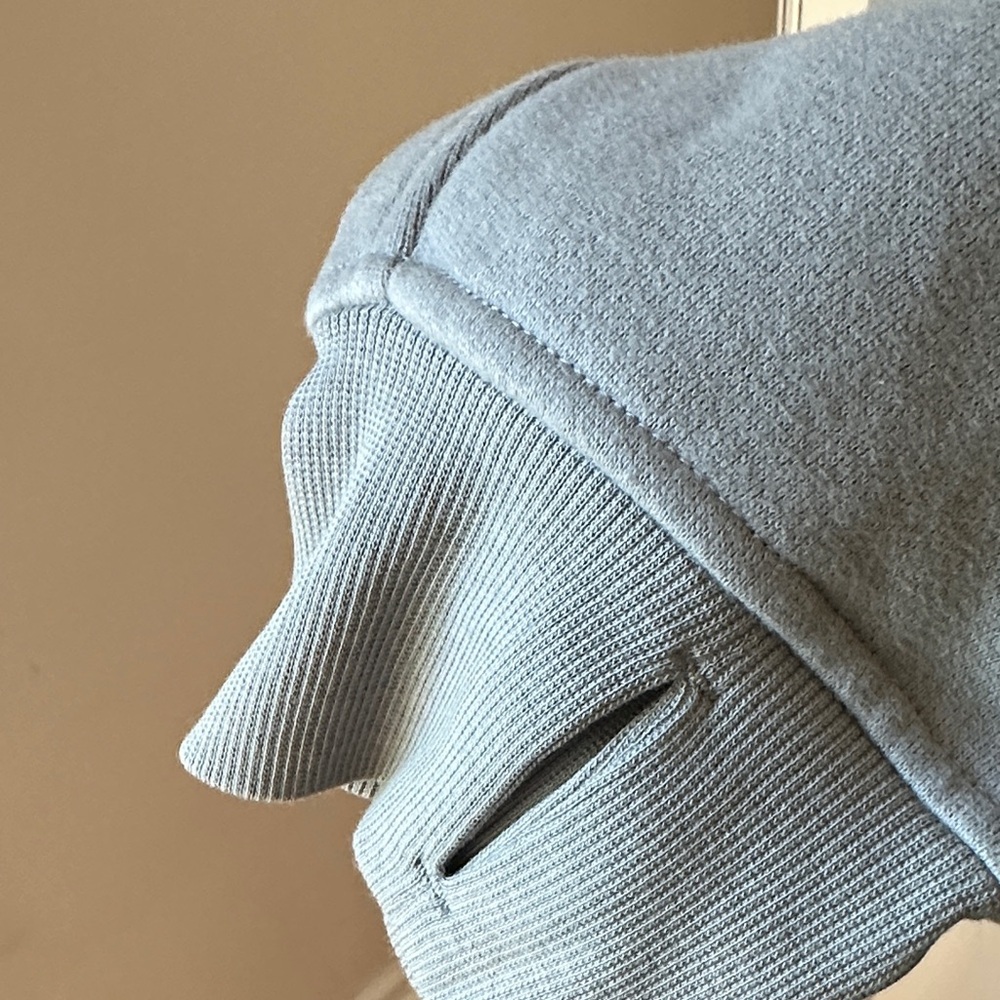 Women's Gray Quarter-Zip Sweater - Picture 4 of 4